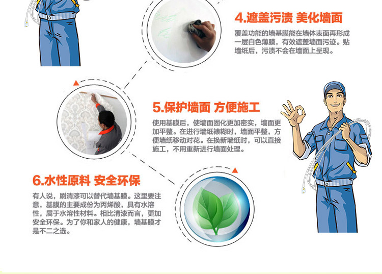 派力戈墻紙基膜